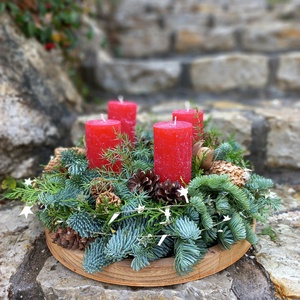 NOBILIS adventi koszorú - karácsony - adventi díszek - adventi koszorú - Meska.hu