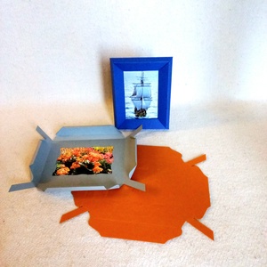 karton hajtogatható képkeret - kellékek & szerszámok - hobby fa alapanyag - képkeret - Meska.hu