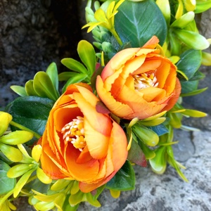 SÁRGA ajtódísz - otthon & életmód - dekoráció - ajtó- és ablak dekoráció - ajtódísz & kopogtató - Meska.hu