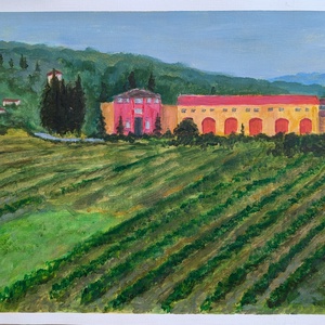 Greece, Nemea, Művészet, Festmény, Akril, Festészet, MESKA