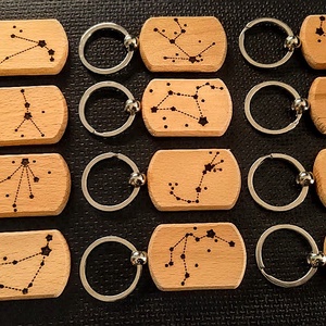 Horoszkópos kulcstartó - táska & tok - kulcstartó & táskadísz - kulcstartó - Meska.hu