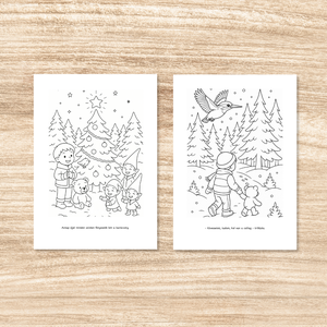 Karácsonyi színező gyerekeknek  Marci és a karácsonyi csillag (PDF, 20 oldal) - karácsony - mikulás - mikulás ajándékok - Meska.hu