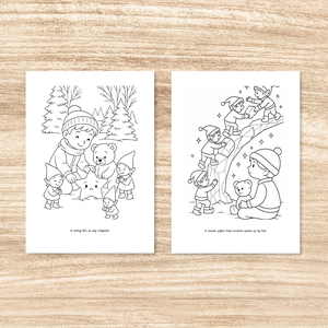 Karácsonyi színező gyerekeknek  Marci és a karácsonyi csillag (PDF, 20 oldal) - karácsony - mikulás - mikulás ajándékok - Meska.hu