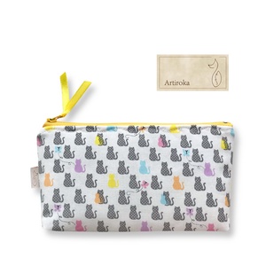 Cicák pillangók között mintás neszesszer - táska & tok - neszesszer - Meska.hu