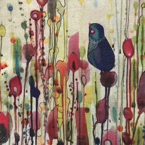  Madarak mintás egyedi gymbag hátizsák - táska & tok - hátizsák - hátizsák - Meska.hu