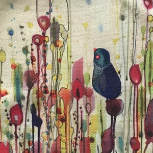  Madarak mintás egyedi gymbag hátizsák, Táska & Tok, Hátizsák, Hátizsák, Varrás, Hímzés, MESKA