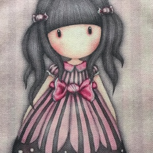 Kislány mintás egyedi gymbag hátizsák - Meska.hu