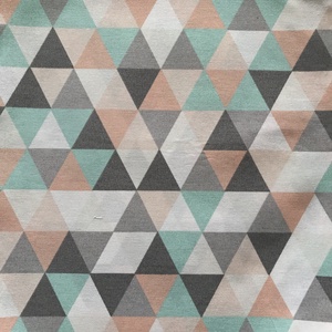 Pasztell háromszögek mintás egyedi gymbag hátizsák - Artiroka, Táska & Tok, Hátizsák, Tornazsák, Gymbag, Varrás, Hímzés, MESKA