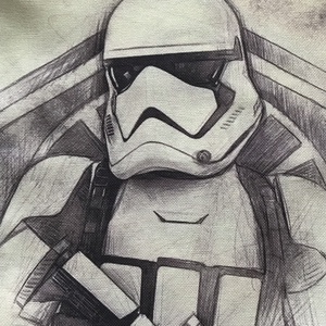 Star Wars rajz mintás egyedi gymbag hátizsák, edzéshez, úszáshoz, kiránduláshoz, Táska & Tok, Hátizsák, Tornazsák, Gymbag, Varrás, Hímzés, MESKA