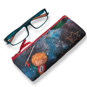 Kis herceg mintás vízálló  tolltartó neszesszer vagy szemüvegtok  - táska & tok - pénztárca & más tok - pénztárca - női pénztárca - Meska.hu