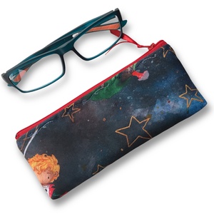 Kis herceg mintás vízálló  tolltartó neszesszer vagy szemüvegtok  - táska & tok - pénztárca & más tok - pénztárca - női pénztárca - Meska.hu