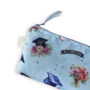 Diploma átadó irattartó pénztárca vagy tolltartó neszesszer, szemüvegtok akár névhímzéssel - Meska.hu