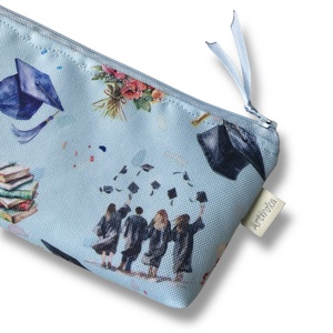 Diploma átadó irattartó pénztárca vagy tolltartó neszesszer, szemüvegtok akár névhímzéssel - táska & tok - neszesszer - Meska.hu