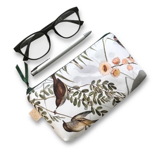  Apróságok neszesszere - Madarak a nádasban  - táska & tok - pénztárca & más tok - pénztárca - női pénztárca - Meska.hu