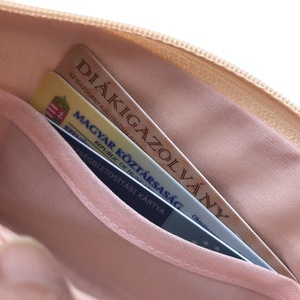 KÉTREKESZES irattartó pénztárca virág mintás prémium pamutból - táska & tok - pénztárca & más tok - kártyatartó & irattartó - Meska.hu