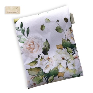 VÍZÁLLÓ egészségügyi betét tartó, rózsa és madár mintával  - Meska.hu
