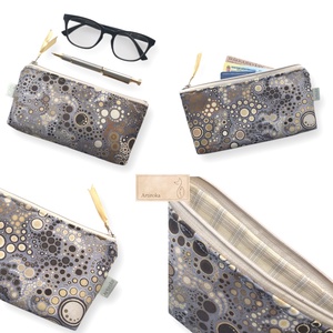 Pezsgő buborékok mintás prémium neszesszer, szemüvegtok - táska & tok - pénztárca & más tok - kártyatartó & irattartó - Meska.hu