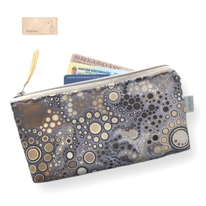 Pezsgő buborékok mintás prémium neszesszer, szemüvegtok - táska & tok - pénztárca & más tok - kártyatartó & irattartó - Meska.hu