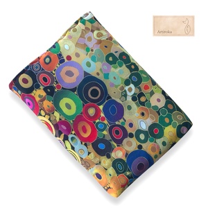 Színes könyvtok, ebook tok, választható zárral  - könyv & zene - könyvtok - Meska.hu