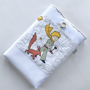 A kis herceg mintás vízálló,  zsebes könyvtok gombos zárral  -  Artiroka design  - könyv & zene - könyvtok - Meska.hu