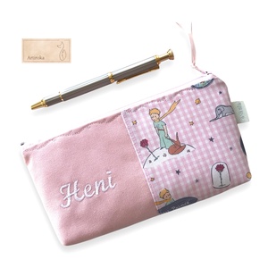 A kis herceg mintás  egyedi tolltartó neszesszer névhímzéssel - Meska.hu