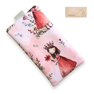 Királylány mintás, prémium papírzsebkendő tartó tok - táska & tok - pénztárca & más tok - zsebkendőtartó tok - Meska.hu