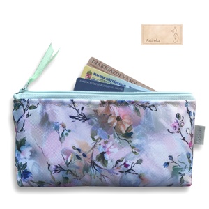 Pasztell virág mintás tolltartó neszesszer vagy irattartó pénztárca - táska & tok - pénztárca & más tok - szemüvegtok - Meska.hu