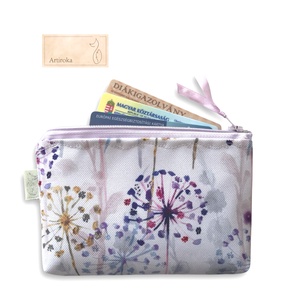 Pitypangok mintás VÍZÁLLÓ irattartó pénztárca vagy  tolltartó neszesszer, szemüvegtok - Meska.hu
