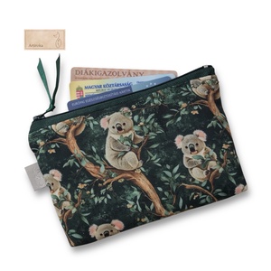 Koala mackó mintás  irattartó,  pénztárca  - táska & tok - pénztárca & más tok - pénztárca - női pénztárca - Meska.hu
