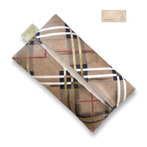 Burberry kockás prémium pamut, elegáns papírzsebkendő tartó - Artiroka - táska & tok - pénztárca & más tok - zsebkendőtartó tok - Meska.hu