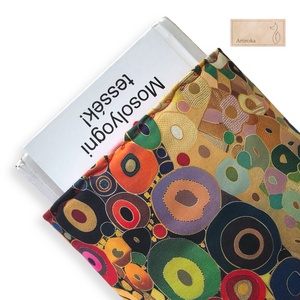 Színes könyvtok, ebook tok, választható zárral , Könyv & Zene, Könyvtok, Hímzés, Varrás, MESKA