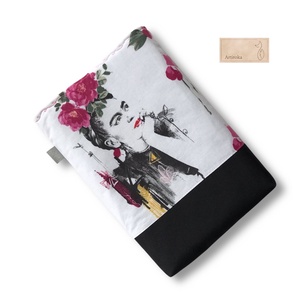 Frida Kahlo mintás könyvtok vagy tablet tartó tok    -  Artiroka design  - könyv & zene - könyvtok - Meska.hu
