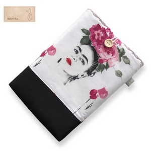 Frida Kahlo mintás könyvtok vagy tablet tartó tok    -  Artiroka design  - könyv & zene - könyvtok - Meska.hu