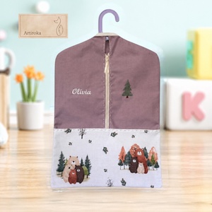 Mackó család mintás ÓVODAI / OVIS ZSÁK akár szettben is  - Artiroka design - Meska.hu