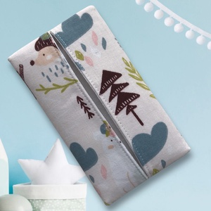 Mackó mintás  papírzsebkendő tartó  - Artiroka design - táska & tok - pénztárca & más tok - zsebkendőtartó tok - Meska.hu