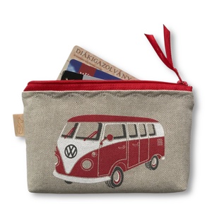 Retro Volkswagen busz mintás, irattartó pénztárca  - Artiroka design - Meska.hu