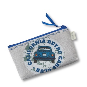Volkswagen bogár autó mintás, irattartó pénztárca - Oldtimer - Artiroka design - Meska.hu