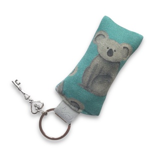 Koala mackó mintás kulcstartó, vintage kulcs medállal - táska & tok - kulcstartó & táskadísz - kulcstartó - Meska.hu