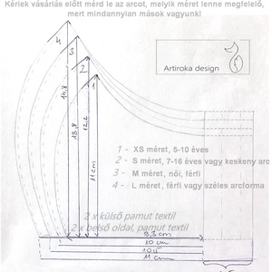 Maci mintás gyerek maszk, szájmaszk, maszk, gyerekmaszk XS MÉRET  - Artiroka design - gyerek - gyerek - Meska.hu