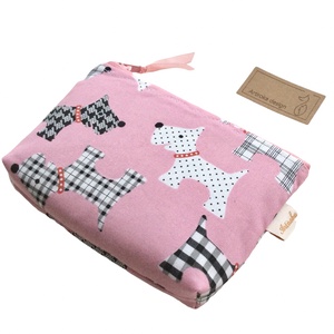 Skót Terrier kutya mintás, prémium irattartó pénztárca - Artiroka design - táska & tok - pénztárca & más tok - kártyatartó & irattartó - Meska.hu