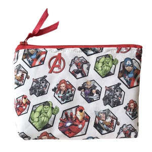 Marvel mintás irattartó pénztárca vagy tolltartó neszesszer, szemüvegtok - akár névhímzéssel   - Artiroka , Otthon & Életmód, Papír, írószer, Tolltartó & Ceruzatekercs, Varrás, MESKA