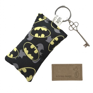 Batman mintás prémium pamut kulcstartó  - Artiroka design - táska & tok - kulcstartó & táskadísz - kulcstartó - Meska.hu