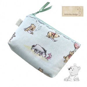 Micimackó és barátai mintás irattartó pénztárca vagy tolltartó neszesszer - Winnie de Pooh  - otthon & életmód - papír, írószer - tolltartó & ceruzatekercs - Meska.hu
