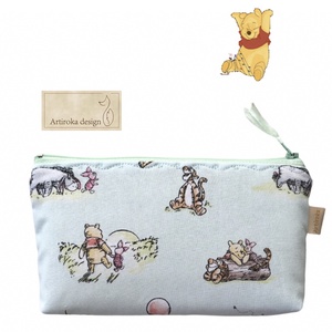Micimackó és barátai mintás irattartó pénztárca vagy tolltartó neszesszer - Winnie de Pooh , Otthon & Életmód, Papír, írószer, Tolltartó & Ceruzatekercs, Varrás, Hímzés, MESKA