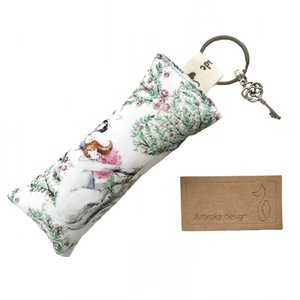 Unikornis szárnyas ló és tündér lány mintás  kulcstartó +  vintage kulcs medál  - Artiroka design - táska & tok - kulcstartó & táskadísz - kulcstartó - Meska.hu