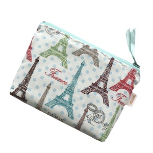 Párizs, Eiffel torony mintás irattartó pénztárca vagy tolltartó neszesszer, szemüvegtok - Artiroka design - táska & tok - neszesszer - Meska.hu