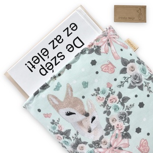 Bambi Édesanyjával mintás KÖNYVTOK pasztell színben - Artiroka design  - Meska.hu