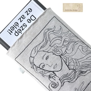 Botticelli: Vénusz születése (részlet) - Hímzett KÖNYVTOK - ANYÁK NAPJA -  Artiroka design  - könyv & zene - könyvtok - Meska.hu