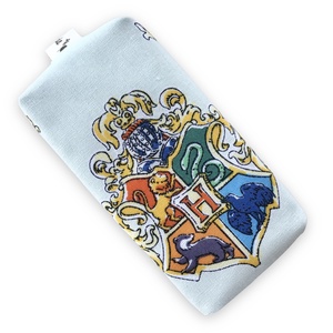 Harry Potter címer mintás PRÉMIUM zsebkendőtartó   - Artiroka design, Táska & Tok, Pénztárca & Más tok, Zsebkendőtartó tok, Varrás, MESKA