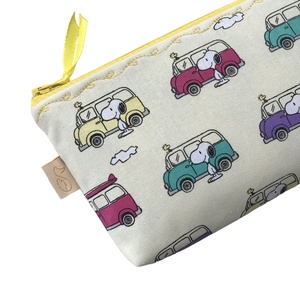 SNOOPY és a színes autók mintás prémium irattartó pénztárca   - Artiroka design, Táska & Tok, Neszesszer, Varrás, MESKA